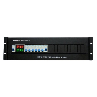 定制3U05 機柜架頂單聯(lián)分配單元 交流配電箱 通信設備單元 電壓電流顯示