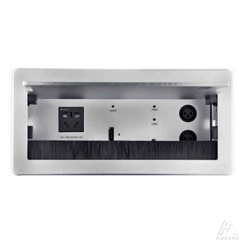 AS-Z372HD 奧盛VGA HDMI延長(zhǎng)器投影機(jī)HDBaseT發(fā)射轉(zhuǎn)網(wǎng)線傳輸桌面插座
